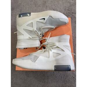 2019 Nike Air Fear of God 1 Sail AR4237-100 Size 10